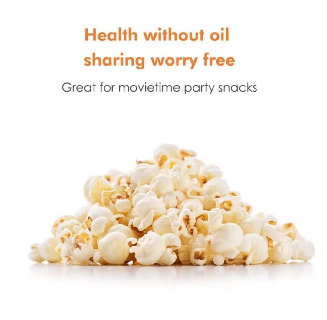 🍿✨ Mini Hot Air Popcorn Machine 🎁 30 Days Replacement Warranty | 🇦🇪 Perfect for UAE Homes