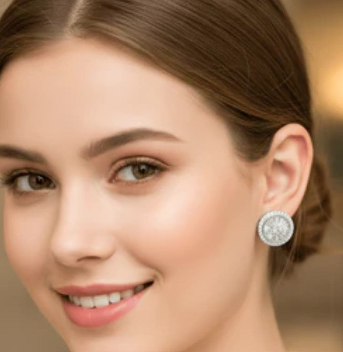 🌸✨ Crystal Royal Chandelier Earrings