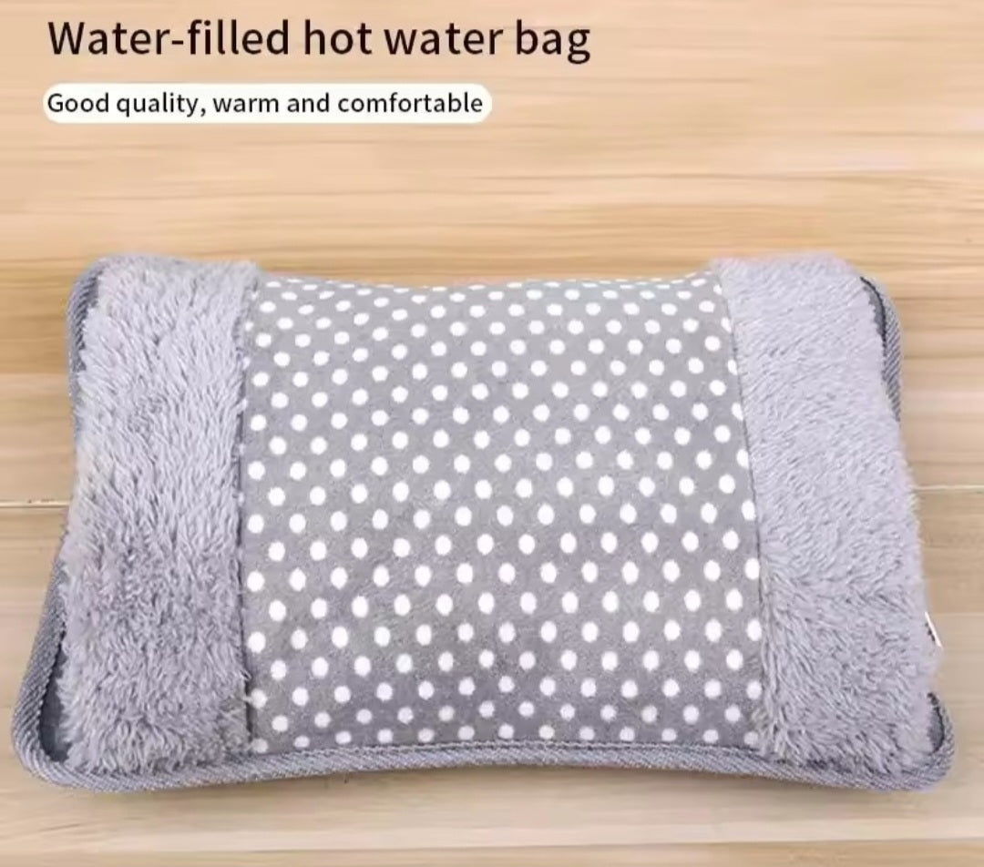 Premium Rechargeable Electric Hot Water Bag – Fast Heating Pain Relief & Winter Warmer ♨️🇦🇪