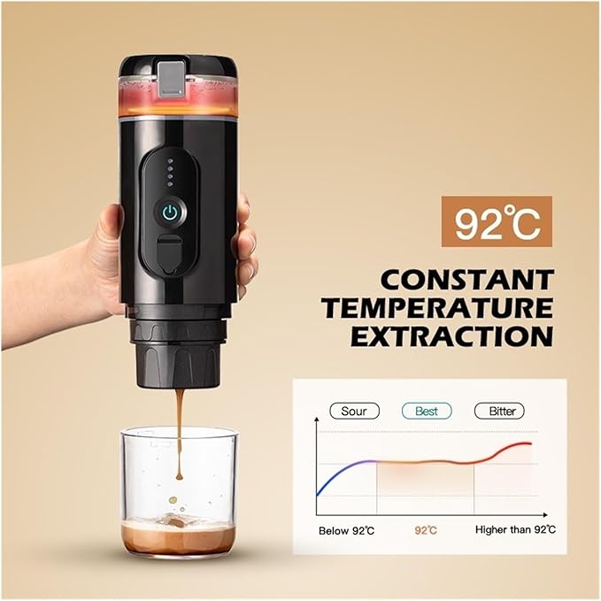 ☕ Portable Electric Espresso Coffee Maker – USB Rechargeable Travel Coffee Machine
30 Days Replacement Warranty 🔄